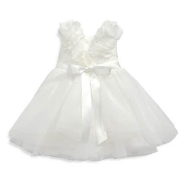 BRAND NEW baby teter warm baptism wedding flower girl dress size 9M & 12M - Picture 6 of 10